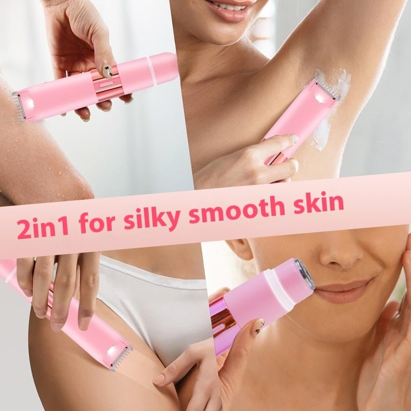 2 - in - 1 Electric Shaver Women's Double - headed Shaving - myrelevo