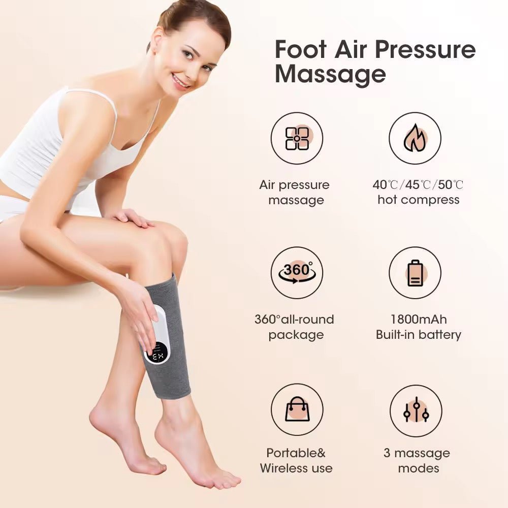 "ComfortWrap Leg Massager" - myrelevo
