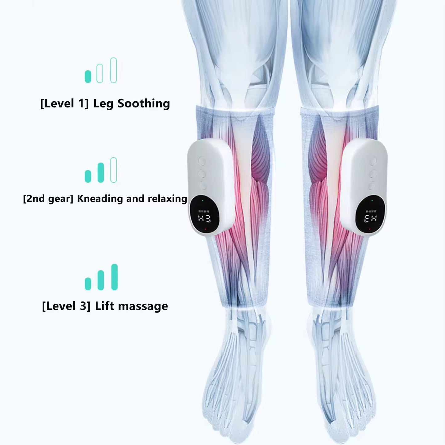 "ComfortWrap Leg Massager" - myrelevo